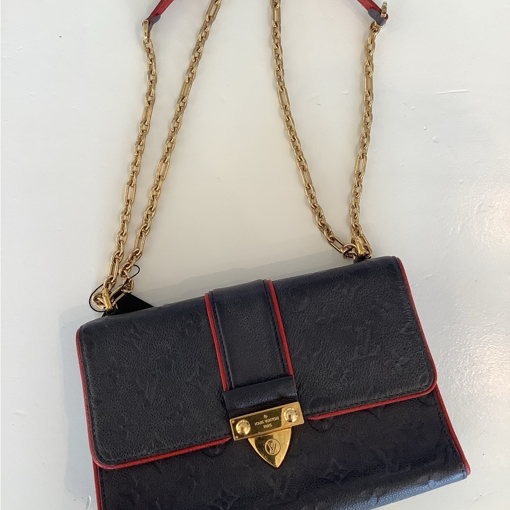 Louis Vuitton Saint Sulpice Monogram Empreinte Leather Handbag SOLD